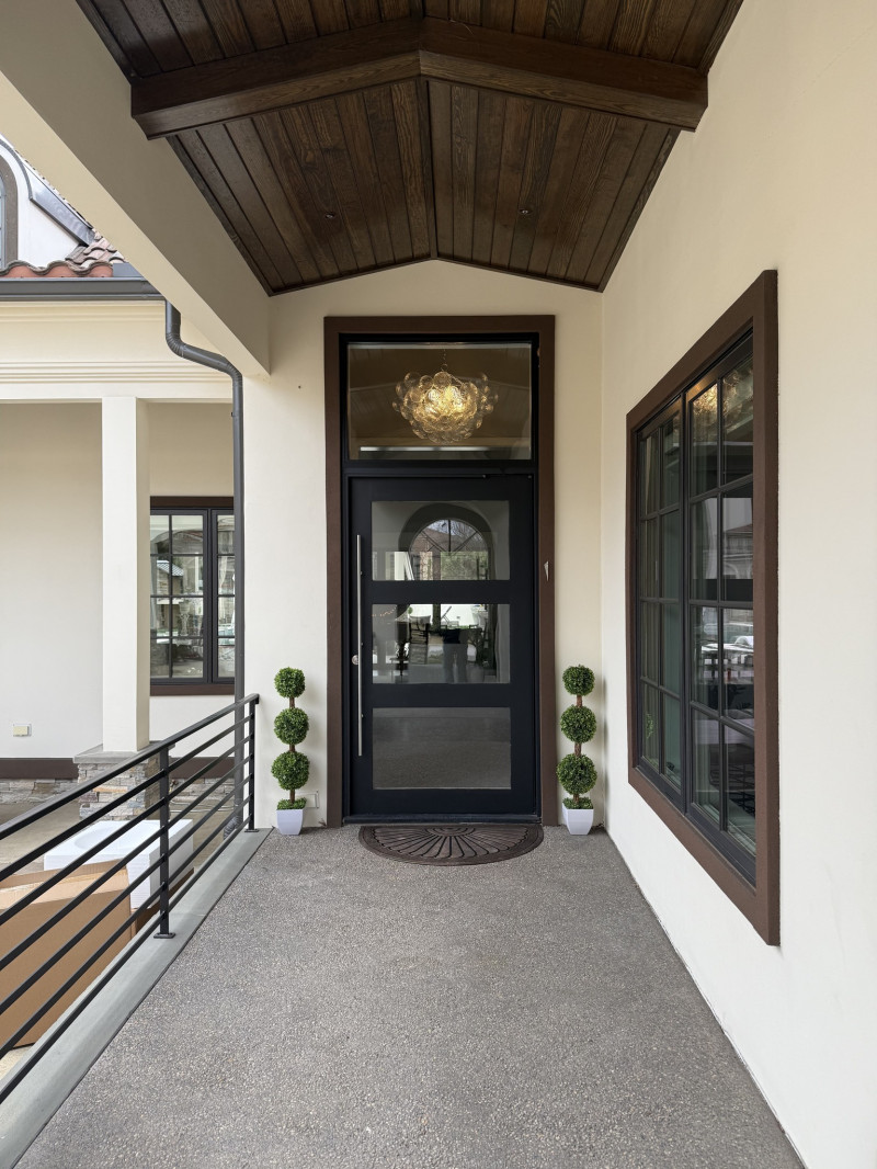 Interior electrical installation